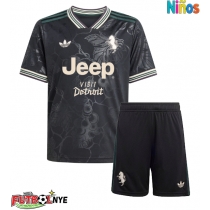 Camiseta Juventus Manuel Locatelli #5 Tercera Equipación para niños 2025-26 manga corta (+ pantalones cortos)